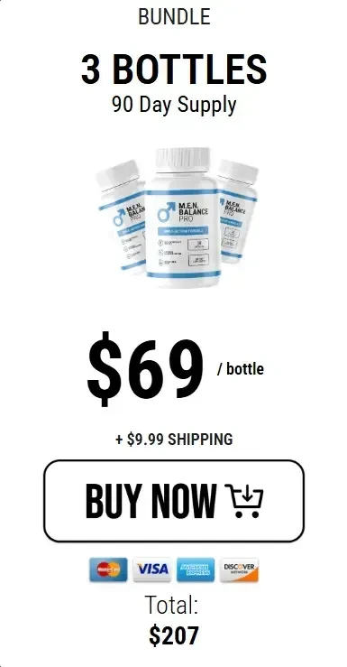 Men Balance Pro 3 bottle price